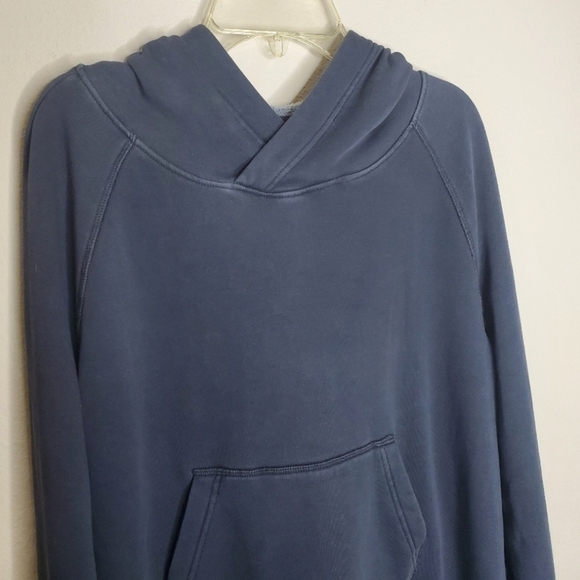 UGG Pilar Washed Charcoal Gray Fleece Pullover Hooded Sweatshirt - Picture 5 of 10